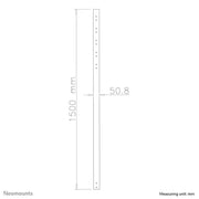 NeoMounts FPMA-CP150 Extension Pole Ceiling Mount - 150cm Mounting Accessory NeoMounts