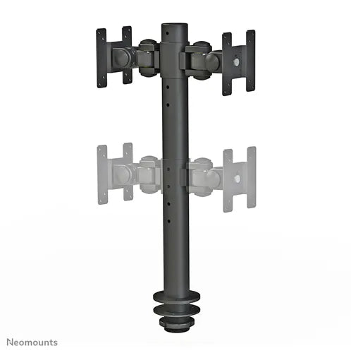 Neomounts Back-to-Back Dual 10" - 27" Monitor Arm Desk Mount | FPMA-D050DBLACK Monitor Arm Desk Mount NeoMounts