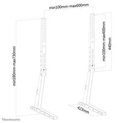NeoMounts FPMA-D1240BLACK Monitor Desk Mount - For 37-70" Screen Monitor Arm Desk Mount NeoMounts