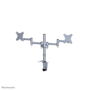 Neomounts 10" - 27" Dual Monitor Arm Desk Mount | FPMA-D1330DSILVER Monitor Arm Desk Mount NeoMounts