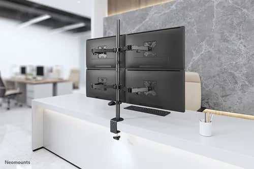 NeoMounts 13" - 32" Monitor Arm Desk Mount | FPMA-D550D4BLACK Monitor Arm Desk Mount NeoMounts