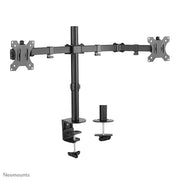Neomounts 10"-32" Dual Monitor Arm Desk Mount | FPMA-D550DBLACK Monitor Arm Desk Mount NeoMounts