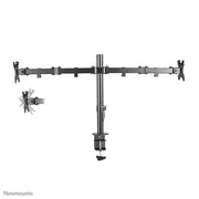 Neomounts 10"-32" Dual Monitor Arm Desk Mount | FPMA-D550DBLACK Monitor Arm Desk Mount NeoMounts