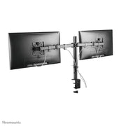 Neomounts 10"-32" Dual Monitor Arm Desk Mount | FPMA-D550DBLACK Monitor Arm Desk Mount NeoMounts