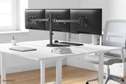 Neomounts 13" - 27" Monitor Desk Stand | FPMA-D550DD3BLACK Monitor Arm Desk Mount NeoMounts