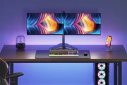 Neomounts 10" - 32" Dual Monitor Arm Desk Mount | FPMA-D550DDBLACK Monitor Arm Desk Mount NeoMounts