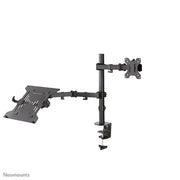 NeoMounts FPMA-D550NOTEBOOK Monitor/Laptop Desk Mount - 10-32" Screens Monitor Arm Desk Mount NeoMounts