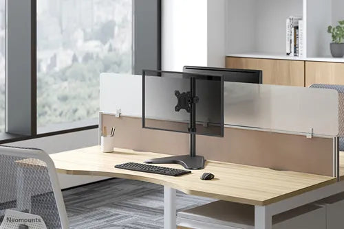 NeoMounts 10" - 32" Monitor Desk Stand | FPMA-D550SBLACK Monitor Arm Desk Mount NeoMounts