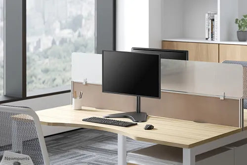NeoMounts 10" - 32" Monitor Desk Stand | FPMA-D550SBLACK Monitor Arm Desk Mount NeoMounts
