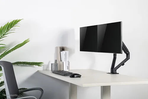 NeoMounts FPMA-D650DBLACK Monitor Arm Desk Mount - Up To 27" Screens Monitor Arm Desk Mount NeoMounts