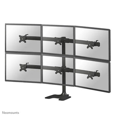 NeoMounts FPMA-D700DD6 Monitor Desk Mount - For Six 10-27" Monitor Screens Monitor Arm Desk Mount NeoMounts