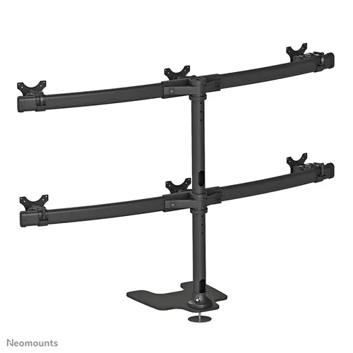 NeoMounts FPMA-D700DD6 Monitor Desk Mount - For Six 10-27" Monitor Screens Monitor Arm Desk Mount NeoMounts