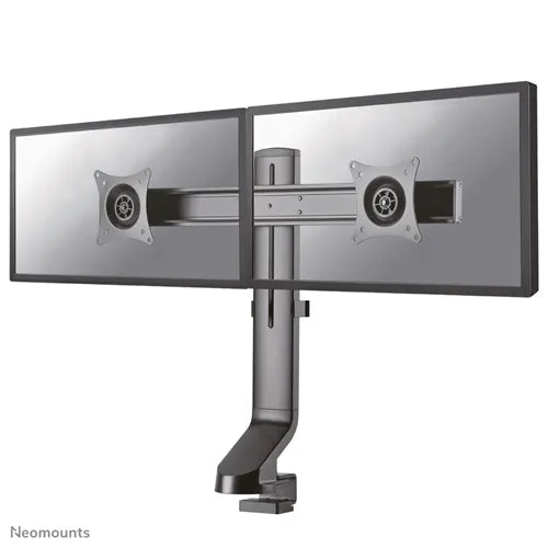 NeoMounts FPMA-D860DBLACK Monitor Arm Desk Mount - For Two 10-27" Screens Monitor Arm Desk Mount NeoMounts
