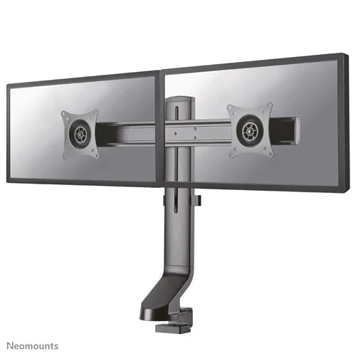 NeoMounts FPMA-D860DBLACK Monitor Arm Desk Mount - For Two 10-27" Screens