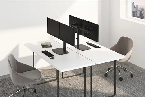 Neomounts 10" - 27" Monitor Arm Desk Mount | FPMA-D865DBLACK Monitor Arm Desk Mount NeoMounts