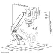 Neomounts FPMA-D885BLACK 10-32" Monitor Arm Desk Mount Monitor Arm Desk Mount NeoMounts