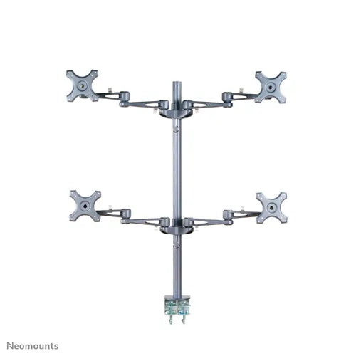 NeoMounts FPMA-D935D4 Monitor Arm Desk Mount - For Four 10-27" Monitor Screens Monitor Arm Desk Mount NeoMounts