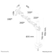 Neomounts FPMA-D935G 10-30" Monitor Arm Desk Mount Monitor Arm Desk Mount NeoMounts