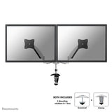 NeoMounts FPMA-D950D Monitor Arm Desk Mount - For Two 10-27" Monitor Screens
