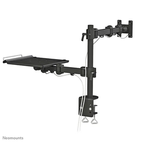NeoMounts FPMA-D960NOTEBOOK Monitor/Laptop Desk Mount - For 10-27" Screens Table Stand NeoMounts
