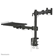 NeoMounts FPMA-D960NOTEBOOK Monitor/Laptop Desk Mount - For 10-27" Screens Table Stand NeoMounts