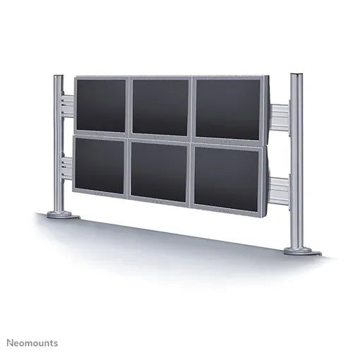 Neomounts FPMA-DTB200 up to six 10-24" Toolbar Desk Mount Table Stand NeoMounts