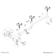 NeoMounts 10" - 32" Medical Wall Mount | FPMA-HAW100HC Wall Mount Bracket NeoMounts