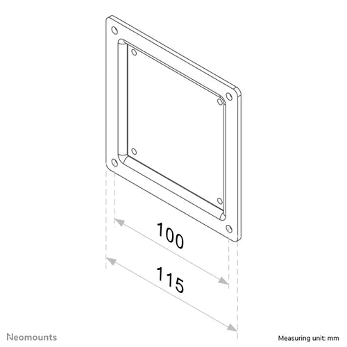NeoMounts FPMA-VESA100 Vesa Adapter Plate Mounting Accessory NeoMounts