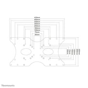 NeoMounts FPMA-VESA400 Vesa Adapter Plate Mounting Accessory NeoMounts