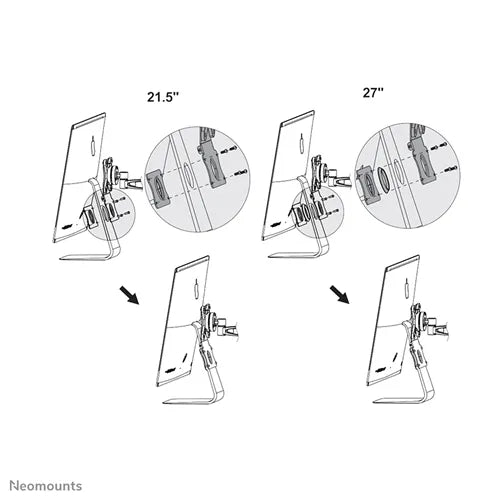 NeoMounts FPMA-VESAMAC2127 Imac Vesa Adapter Plate Mounting Accessory NeoMounts