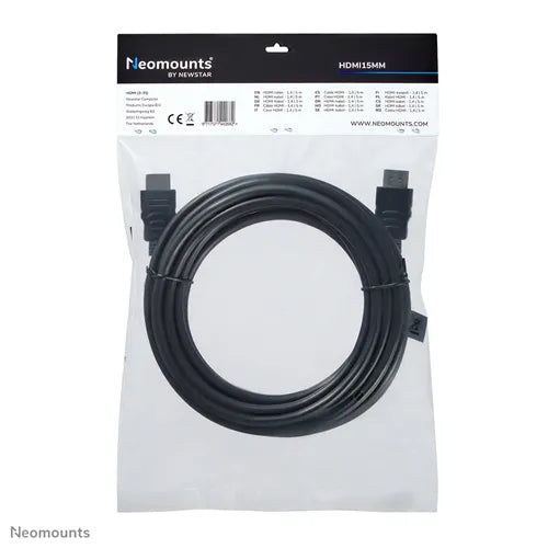 NeoMounts HDMI15MM HDMI Cable - 5 Meter HDMI Cable NeoMounts
