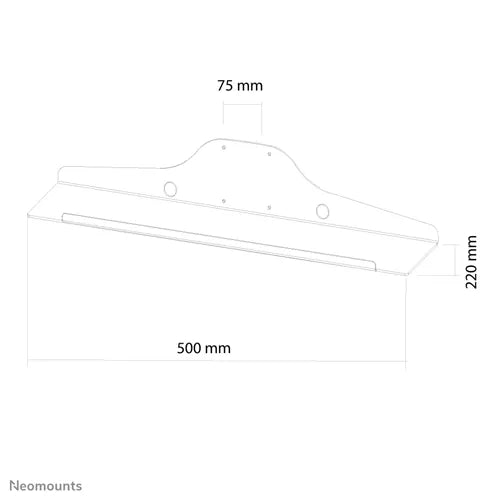 NeoMounts KEYB-V050 Keyboard/Mouse Holder Mounting Accessory NeoMounts