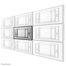 NeoMounts LED-VW1750BLACK Video Wall Mount - For 32-55" Screen