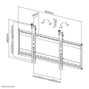 NeoMounts LED-VW500BLACK Video Wall Mount - 32-75" Screen Video Wall Mount NeoMounts