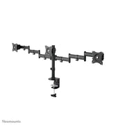 Neomounts 10" - 27" Triple LCD Desk Mount | NM-D135D3BLACK Monitor Arm Desk Mount NeoMounts