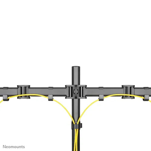 Neomounts 10"-27" Dual LCD Desk Mount | NM-D135DBLACK Monitor Arm Desk Mount NeoMounts