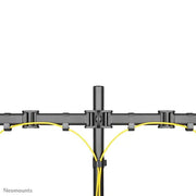 Neomounts 10"-27" Dual LCD Desk Mount | NM-D135DBLACK Monitor Arm Desk Mount NeoMounts