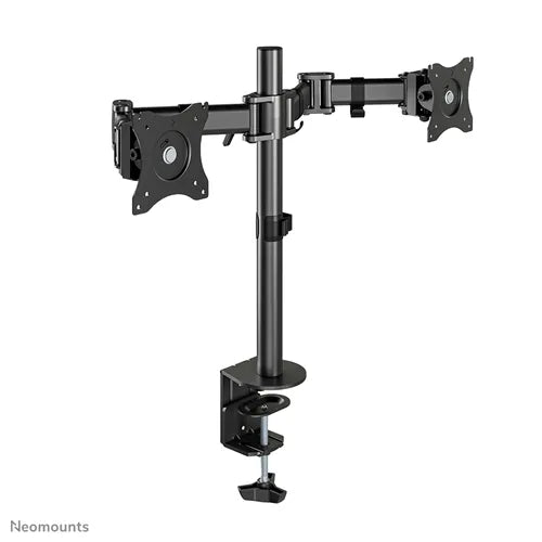 Neomounts 10"-27" Dual LCD Desk Mount | NM-D135DBLACK Monitor Arm Desk Mount NeoMounts