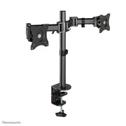 Neomounts 10"-27" Dual LCD Desk Mount | NM-D135DBLACK Monitor Arm Desk Mount NeoMounts