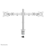 NeoMounts NM-D135DSILVER Monitor Arm Desk Mount - For Two 10-27" Screen Monitor Arm Desk Mount NeoMounts