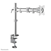 NeoMounts NM-D135SILVER Monitor Arm Desk Mount - For 10-30" Screen Monitor Arm Desk Mount NeoMounts