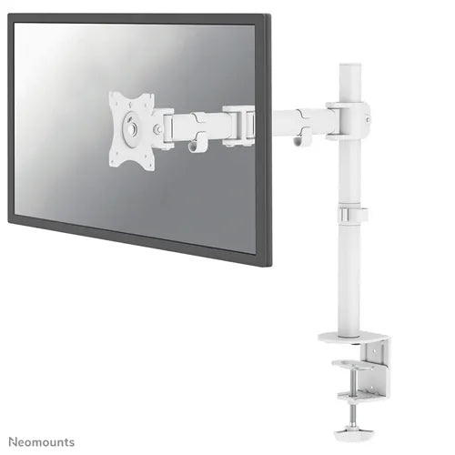 NeoMounts 10"-30" Monitor Arm Desk Mount | NM-D135WHITE Monitor Arm Desk Mount NeoMounts