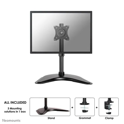Neomounts 10" - 30" Monitor Arm Desk Mount | NM-D335BLACK Monitor Arm Desk Mount NeoMounts