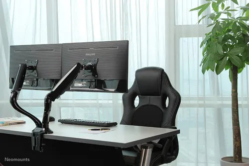 Neomounts NM-D500DBLACK 10-27" Monitor Arm Desk Mount Monitor Arm Desk Mount NeoMounts