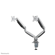 NeoMounts 10"-32" Dual Monitor Arm Desk Mount | NM-D750DSILVER Monitor Arm Desk Mount NeoMounts