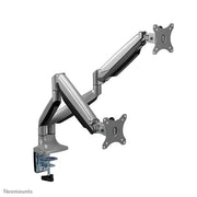 NeoMounts 10"-32" Dual Monitor Arm Desk Mount | NM-D750DSILVER Monitor Arm Desk Mount NeoMounts