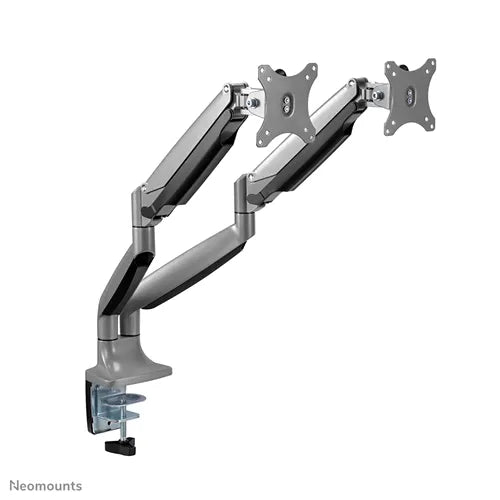 NeoMounts 10"-32" Dual Monitor Arm Desk Mount | NM-D750DSILVER Monitor Arm Desk Mount NeoMounts