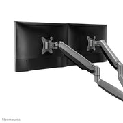 NeoMounts 10"-32" Dual Monitor Arm Desk Mount | NM-D750DSILVER Monitor Arm Desk Mount NeoMounts