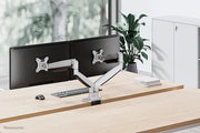 NeoMounts 10"-32" Dual Monitor Arm Desk Mount | NM-D750DSILVER Monitor Arm Desk Mount NeoMounts