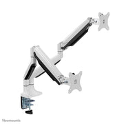 NeoMounts NM-D750DWHITE Monitor Arm Desk Mount - For Two 10-32" Monitor Screens Monitor Arm Desk Mount NeoMounts